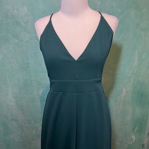 Gorgeous Emerald Dressy Jumpsuit